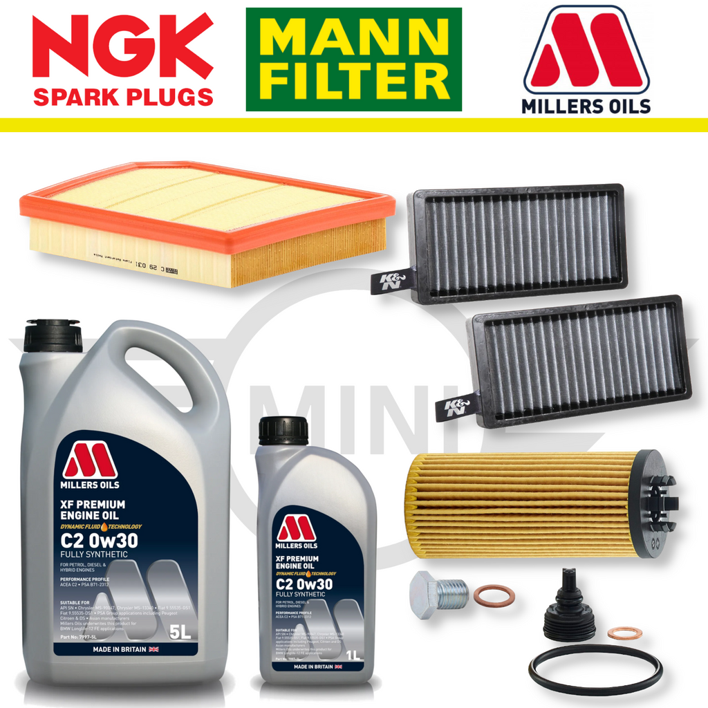 MINI Cooper S GP3 F56 B48 Home Service Pack - Millers Oil Premium