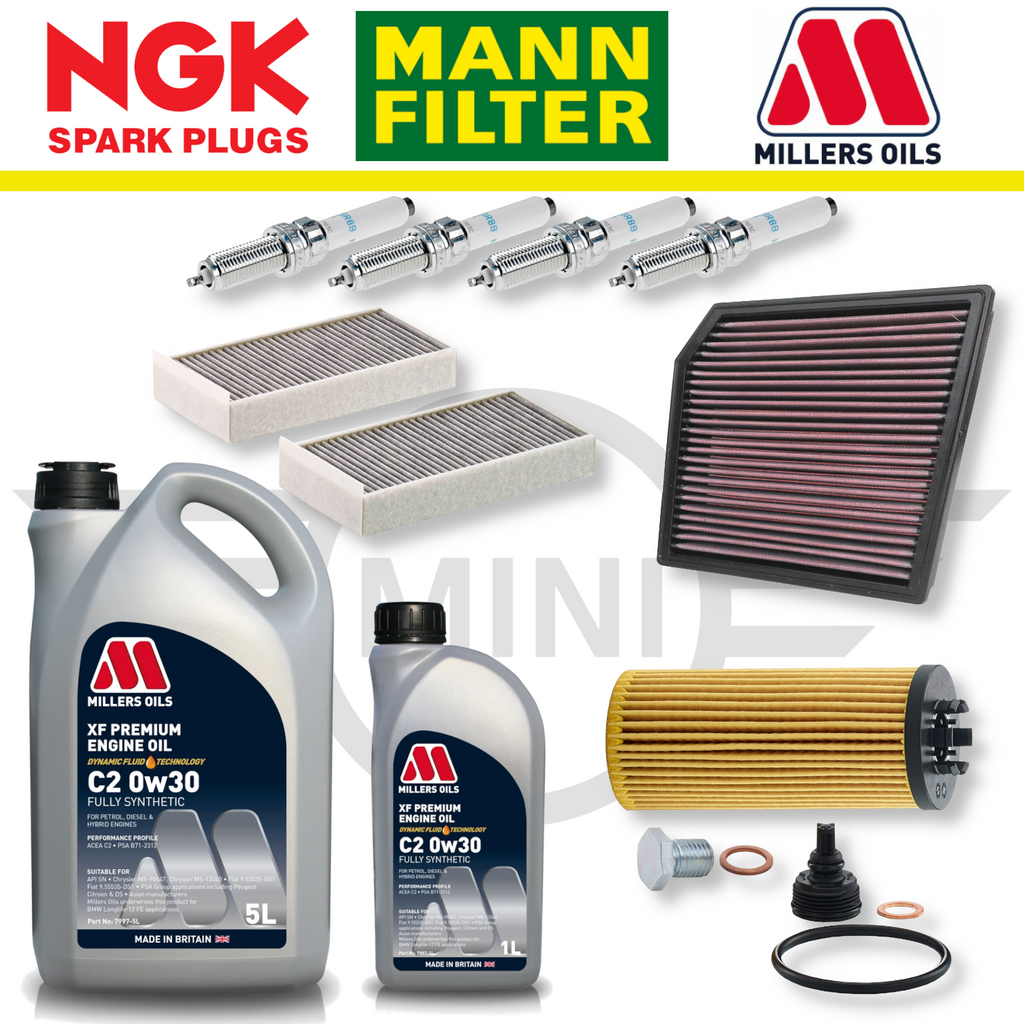 MINI Cooper S GP3 F56 B48 Home Service Pack - Millers Oil Premium