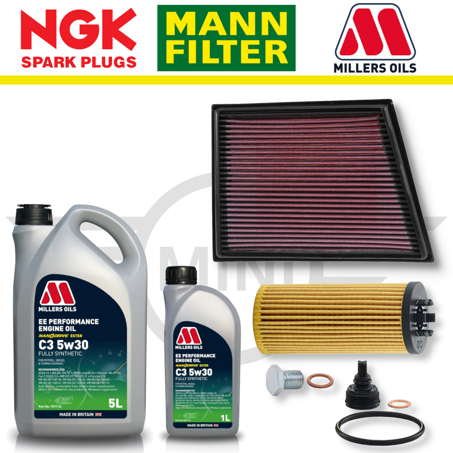 MINI Cooper S F56 (Desde 02/2017) B48 Home Service Pack - Aceite Millers Premium