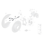 Genuine MINI Rear Brake Pad Wear Sensor - MINI Cooper S F56