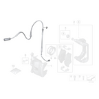 Genuine MINI Front Brake Pad Wear Sensor - MINI Cooper S R56