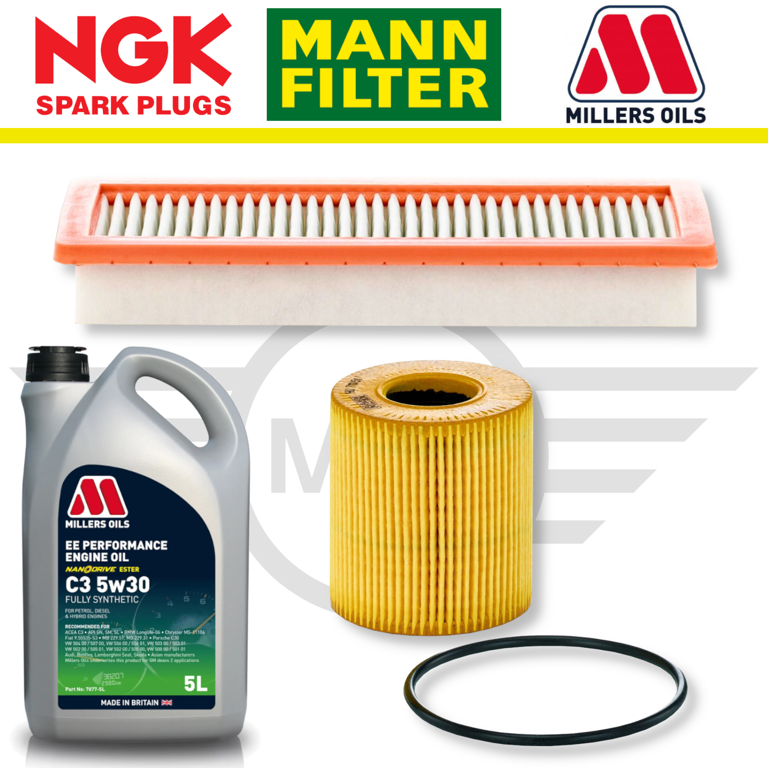 MINI Cooper S R56 N14 N18 Home Service Pack - Millers Oil Premium