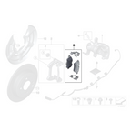 Genuine MINI Rear Brake Pads - MINI Cooper S R56 (259/280mm Discs)