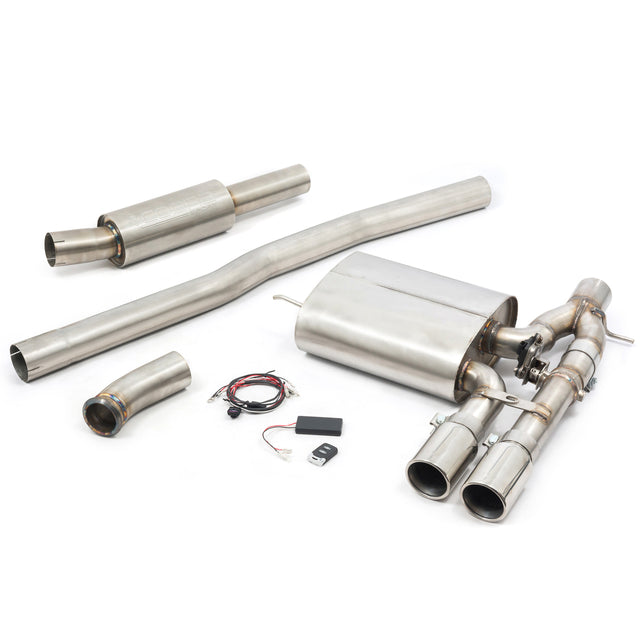 Échappement haute performance Cobra Sport Mini GP3 (Mk3) JCW (F56) avec valves de 3 pouces 