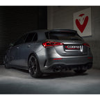 Échappement arrière haute performance Cobra Sport Mercedes-AMG A 35 GPF avec suppression du boîtier arrière de course 