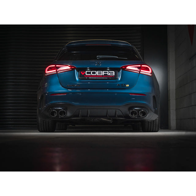 Cobra Sport Mercedes-AMG A 45 S Venom Cat Back Rear Box Delete Performance Exhaust