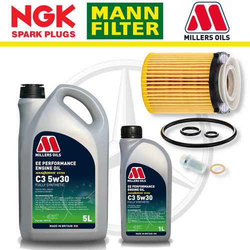 Mercedes A35 W177 CLA35 C118 AMG M260 Home Service Pack - Millers Oil Premium