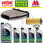 Mercedes AMG GT M178 Home Service Pack - Millers Oil Premium