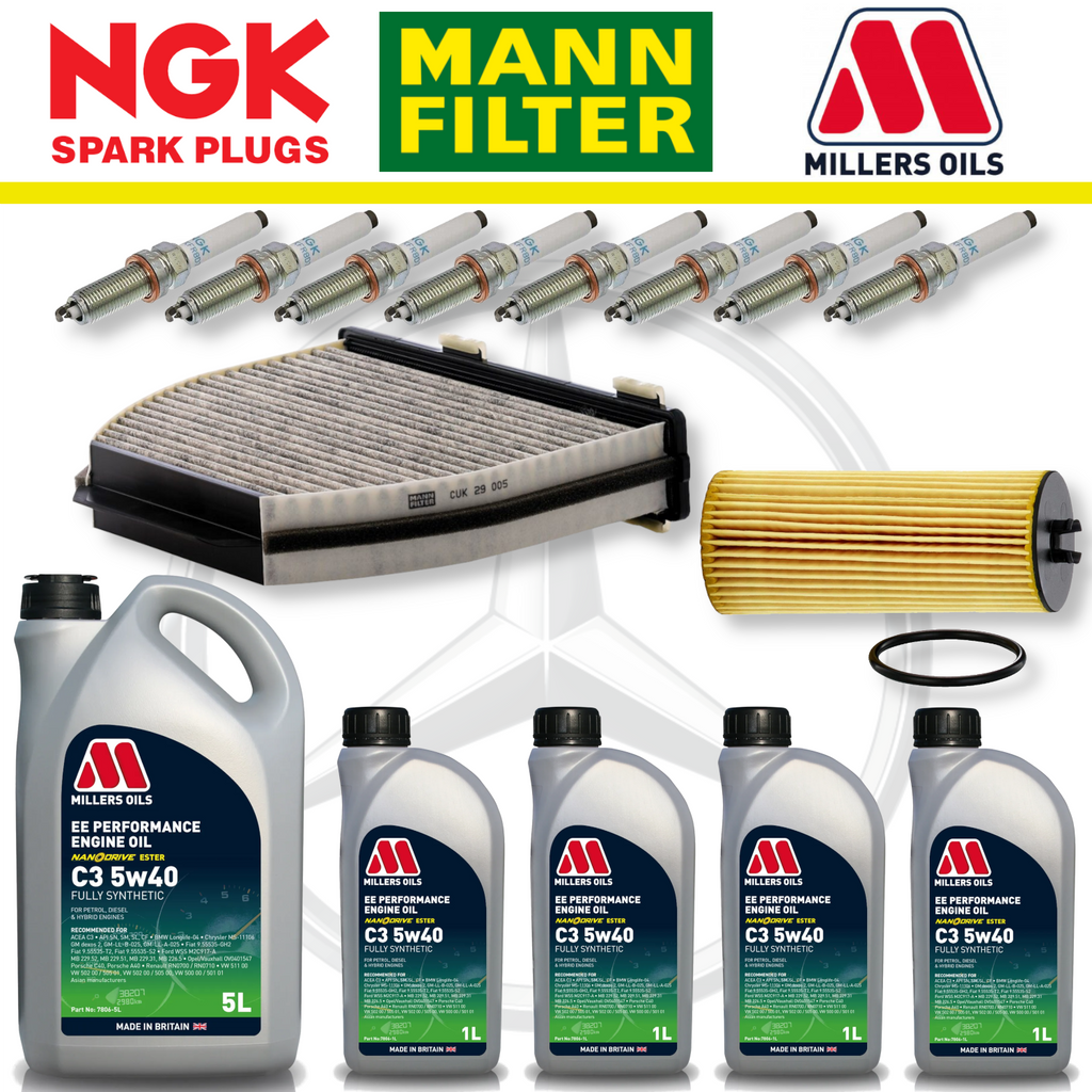 Mercedes AMG GT M178 Home Service Pack - Millers Oil Premium