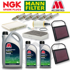 Mercedes C43 W205 AMG M276 Home Service Pack - Millers Oil Premium