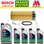 Mercedes E63 W212 AMG 5.5 M157 Home Service Pack - Millers Oil Premium