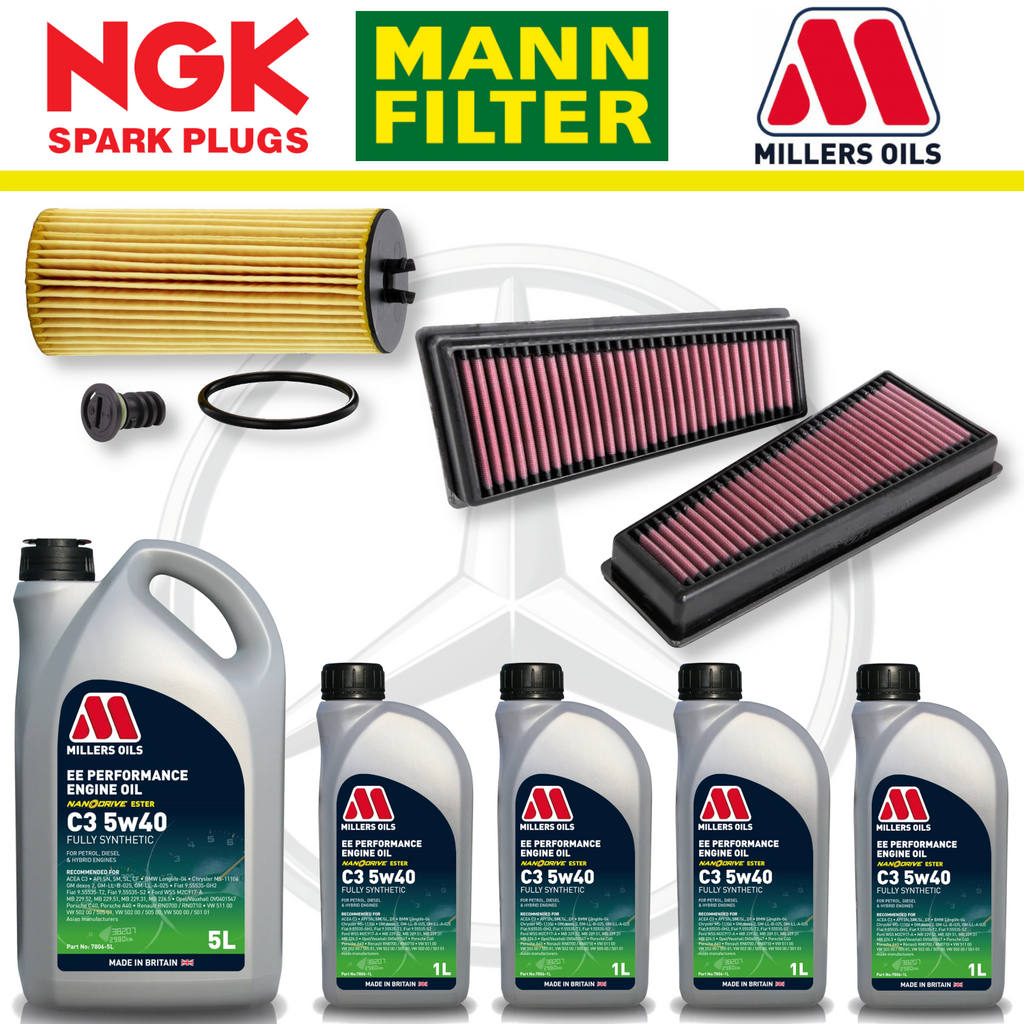 Mercedes E63 W213 AMG M177 Home Service Pack - Millers Oil Premium
