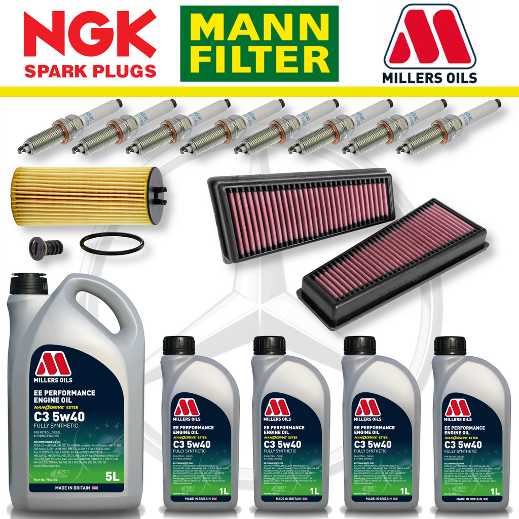 Mercedes E63 W213 AMG M177 Home Service Pack - Millers Oil Premium