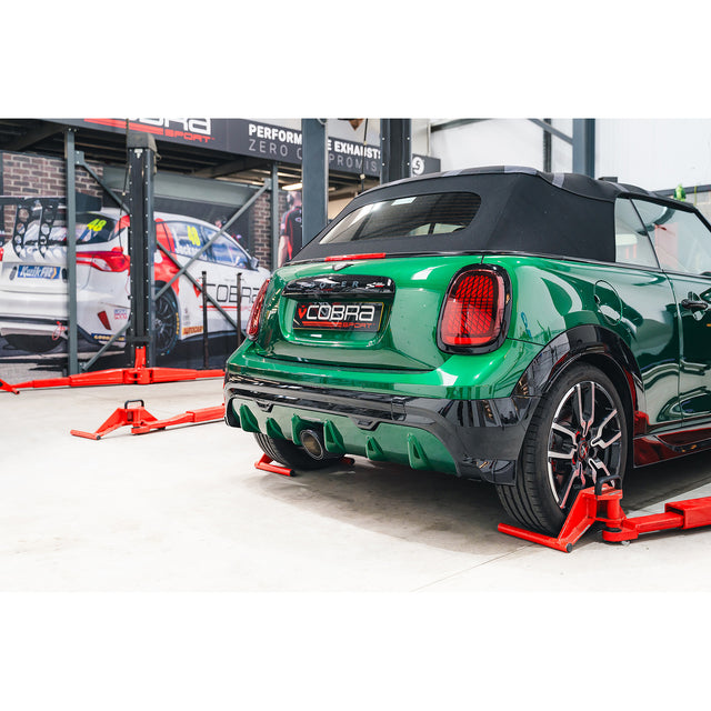 Cobra Sport MINI Cooper S JCW F66 3" Secondary Cat-Back Exhaust System