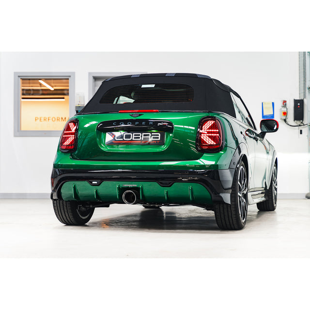 Cobra Sport MINI Cooper S JCW F66 3" Secondary Cat-Back Exhaust System