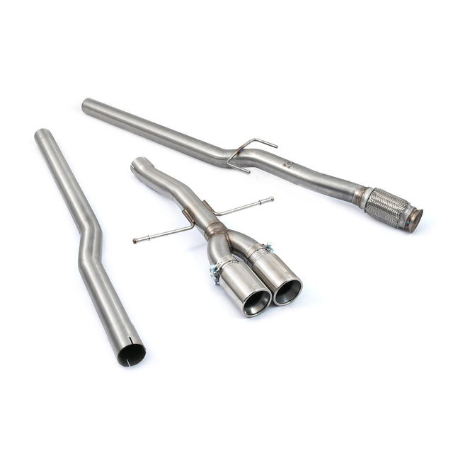 Échappement de performance de course avec suppression du boîtier arrière du catalyseur Venom pour Mini (Mk2) Cooper S / JCW (R56/R57) 