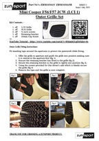 Zunsport Mini Cooper S F56 JCW (LCI 1) - Outer Grille Set