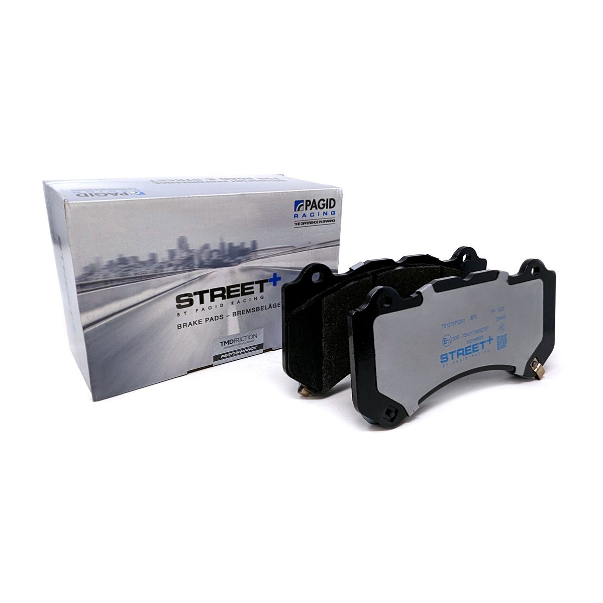 Pastillas de freno delanteras de rendimiento Pagid Racing Street+ Mercedes C43 W205 T8015SP2001