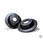 ZERONINE Design Grooved Upgrade Rear Brake Discs - Ford Puma ST