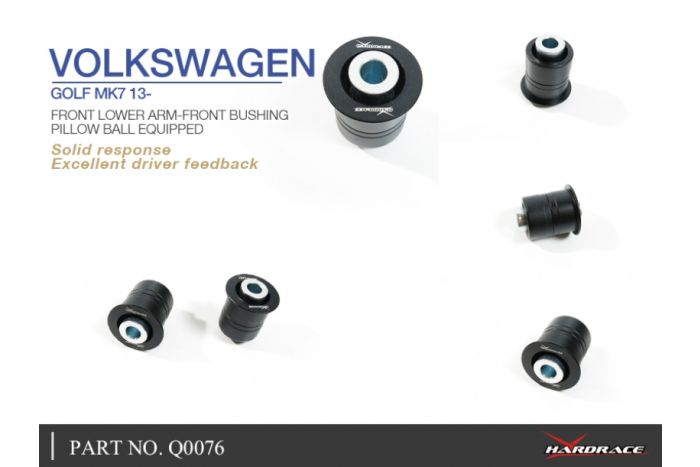 Hardrace Front Lower Arm Front Bush - Audi S3/RS3 8V, VW Golf GTI/R Mk7