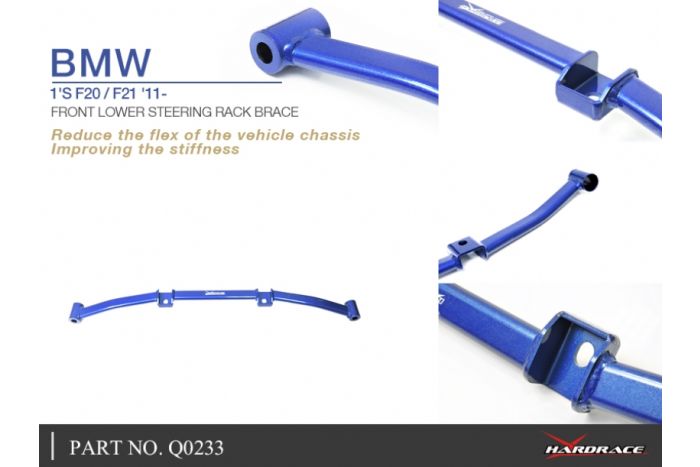 Hardrace Front Lower Steering Rack Brace - BMW M135i M140i F20/F21