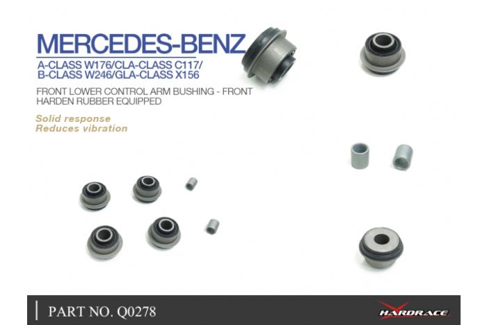 Hardrace Front Lower Control Arm Bush - Mercedes A Class W176 & CLA Class C117