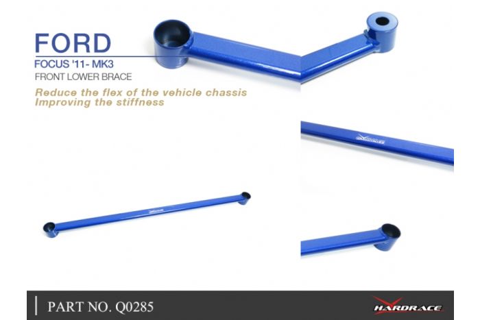 Hardrace Front Lower Brace - Ford Focus Mk3 ST/RS