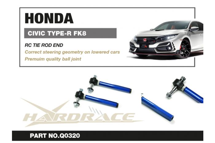 Extremo de barra de acoplamiento central Hardrace Roll - Honda Civic FK8 Type R
