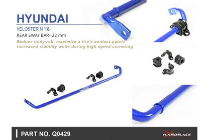 Hardrace Rear Anti Roll Bar - Hyundai i30N