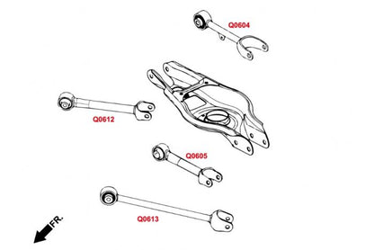 Hardrace Rear Camber Arm (Adjustable) - Tesla Model 3