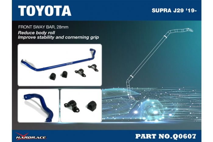 Hardrace Front Anti-Roll Bar - Toyota A90 Supra