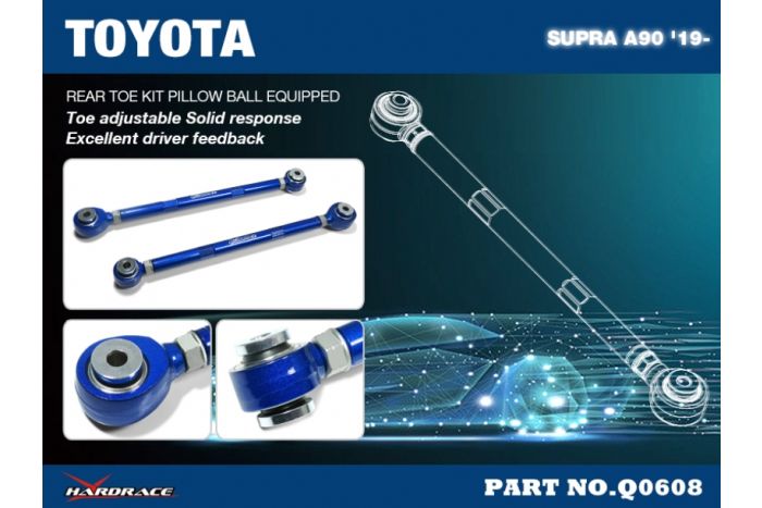 Hardrace Rear Toe Control Arm (Adjustable) - BMW Z4 G29 & Toyota A90 Supra