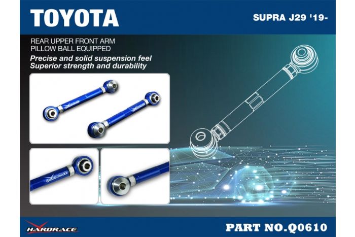 Hardrace Rear Upper Front Arm (Adjustable) - BMW Z4 G29 & Toyota A90 Supra