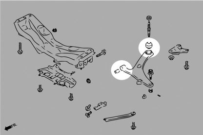 Hardrace Front Lower Arm Bush - Toyota GR86 & GT86