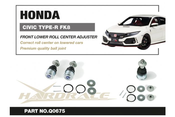 Hardrace Front Roll Centre Adjuster (RCA) - Honda Civic FK8/FL5 Type R