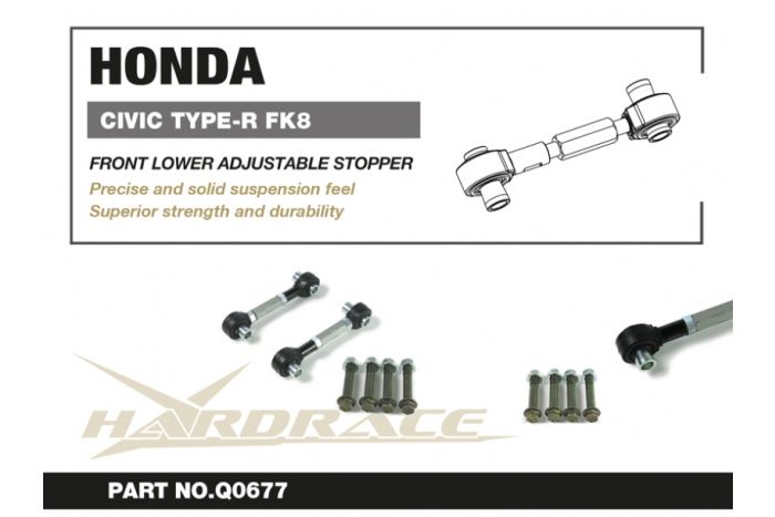 Hardrace Front Lower Stopper Link - Honda Civic FK8 Type R