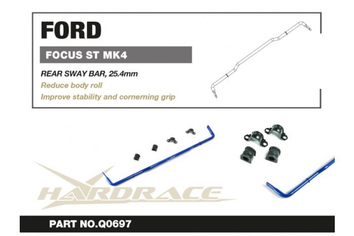 Hardrace Rear Anti-Roll Bar - Ford Focus Mk4 ST Hatchback