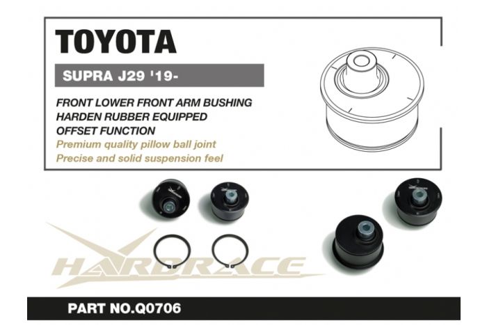 Hardrace Front Arm Front Lower Bush - BMW Z4 G29 & Toyota A90 Supra