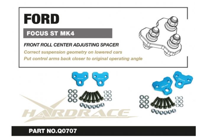 Hardrace Front Geometry Correction Spacer - Ford Focus Mk4 ST