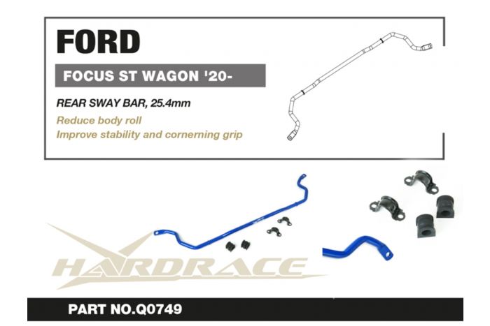 Hardrace Rear Anti-Roll Bar - Ford Focus Mk4 ST Estate
