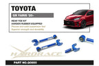 Brazo de control de puntera trasero Hardrace (ajustable) - Toyota GR Yaris + Corolla