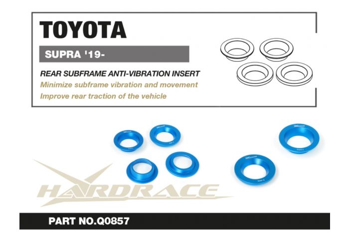 Hardrace Rear Subframe Anti-Vibration Insert - Toyota A90 Supra