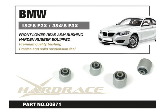 Hardrace Front Lower Rear Arm Bush - BMW M135i M140i M235i M240i F2x