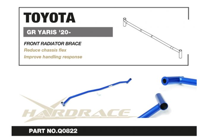 Hardrace Front Radiator Brace - Toyota GR Yaris