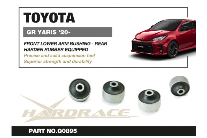 Buje de brazo inferior delantero Hardrace (trasero) - Toyota GR Yaris