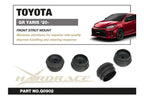 Support de jambe de force avant Hardrace (caoutchouc trempé) - Toyota GR Yaris Gen 1 