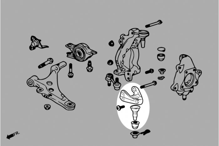 Hardrace Rear Front Roll Centre Adjuster - Honda Civic FK8/FL5 Type R