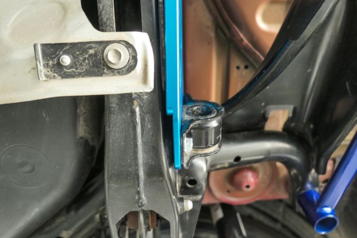 Refuerzo del subchasis trasero Hardrace - Honda Civic FK8/FL5 Type R