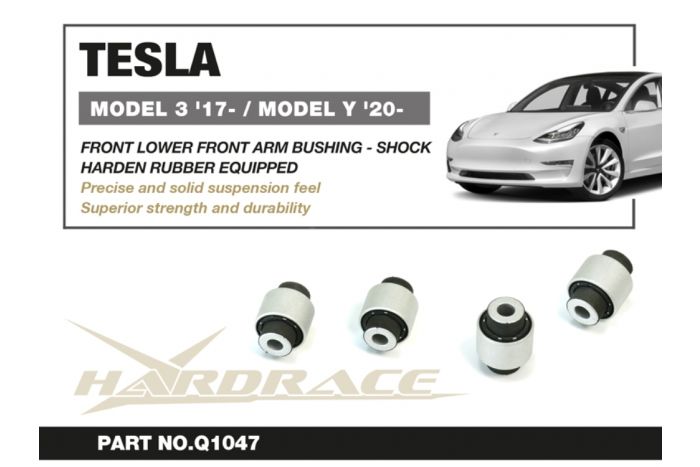 Hardrace Front Lower Front Arm Bush (Outer) - Tesla Model 3/Y