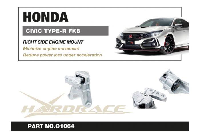 Hardrace Engine Mount - Right - Honda Civic FK8 Type R